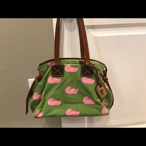 Dooney & Bourke canvas/leather purse